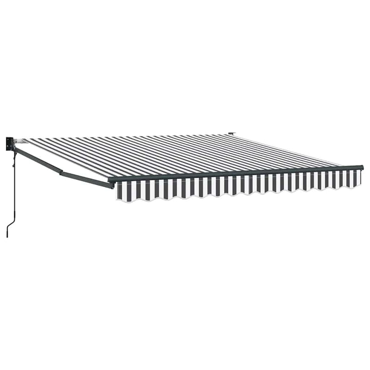 Markis Infällbar 3X2,5 M Tyg&amp;Aluminium