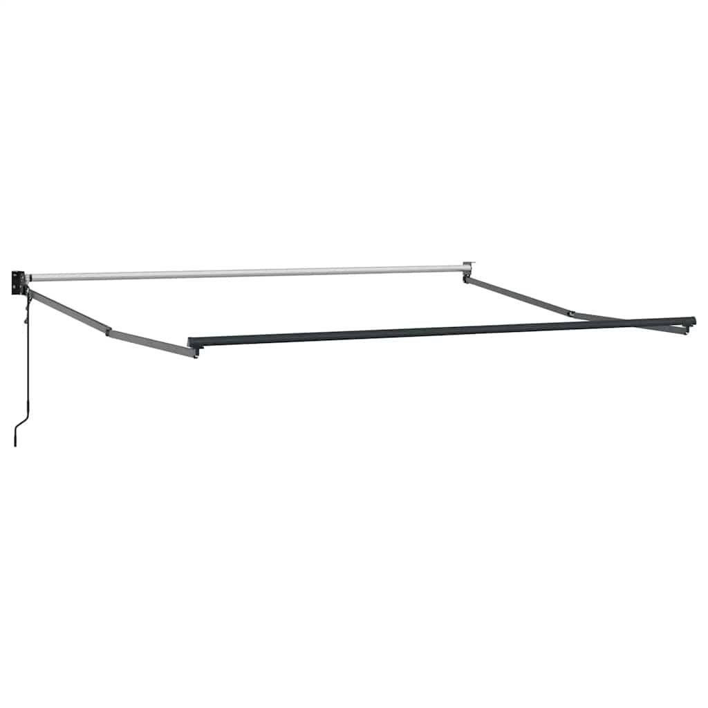 Markis Infällbar 3X2,5 M Tyg&amp;Aluminium