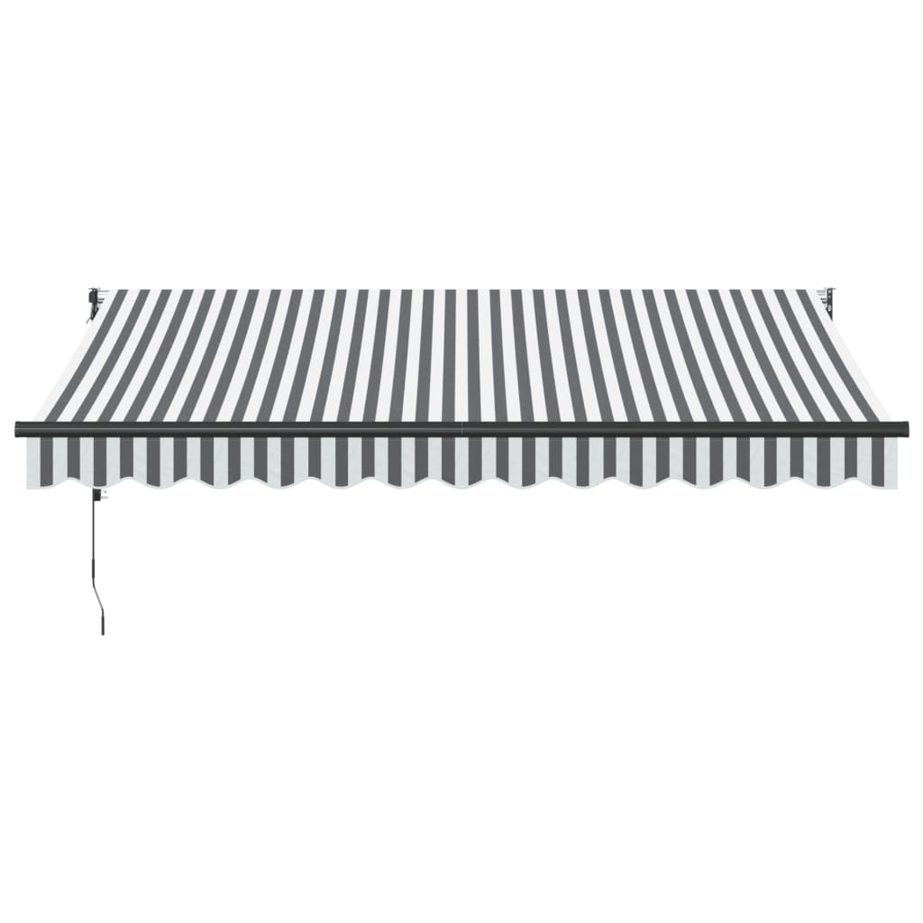 Markis Infällbar 3,5X2,5 M Tyg&amp;Aluminium