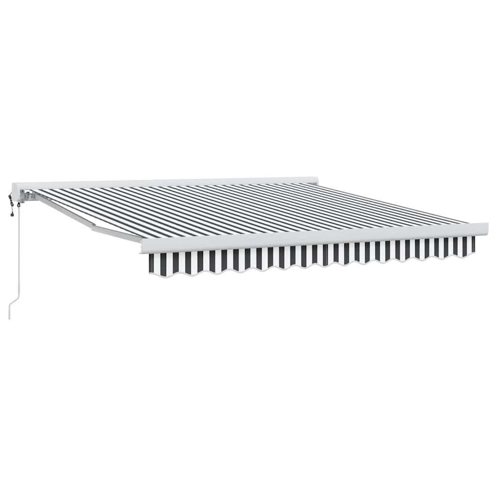 Markis Infällbar 3X2,5 M Tyg&Aluminium