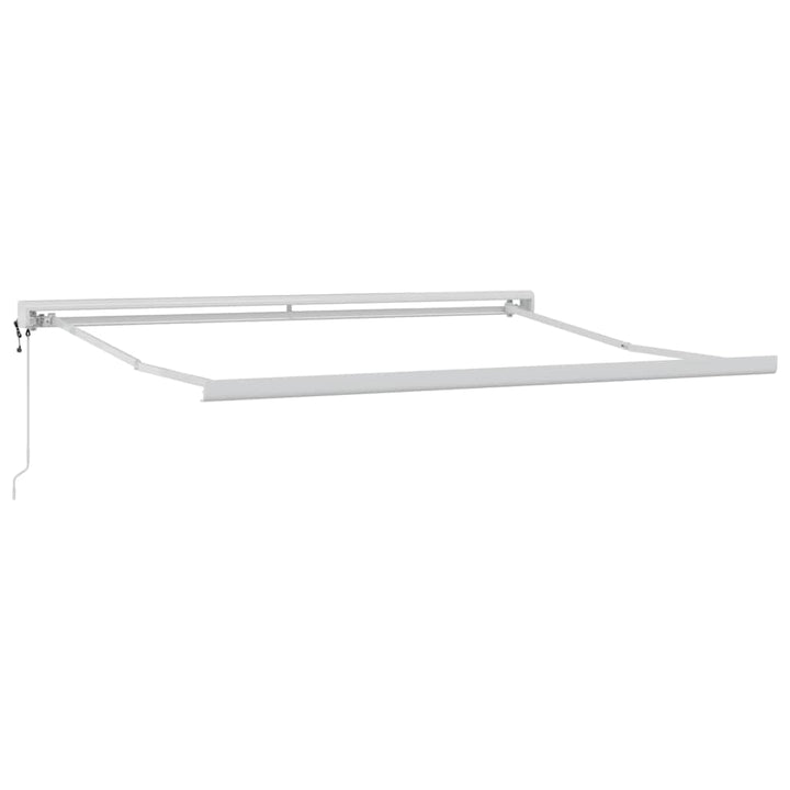 Markis Infällbar 3X2,5 M Tyg&amp;Aluminium
