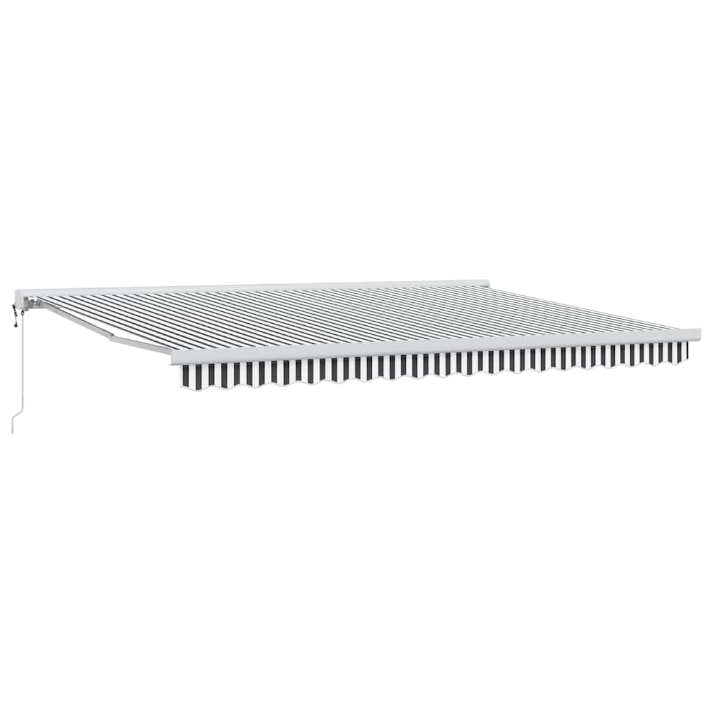 Markis Infällbar 4,5X3 M Tyg&Aluminium