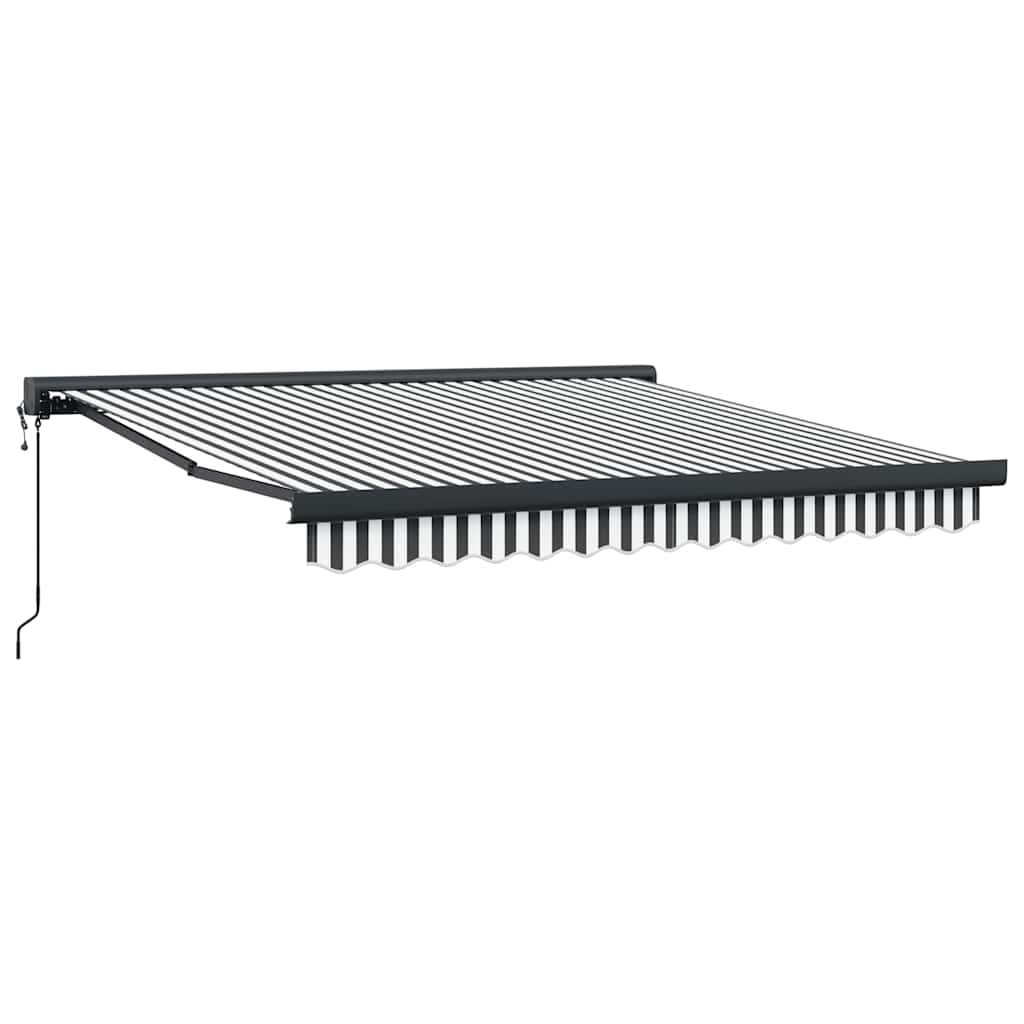 Markis Infällbar 3X2,5 M Tyg&Aluminium