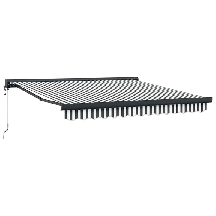 Markis Infällbar 3X2,5 M Tyg&amp;Aluminium