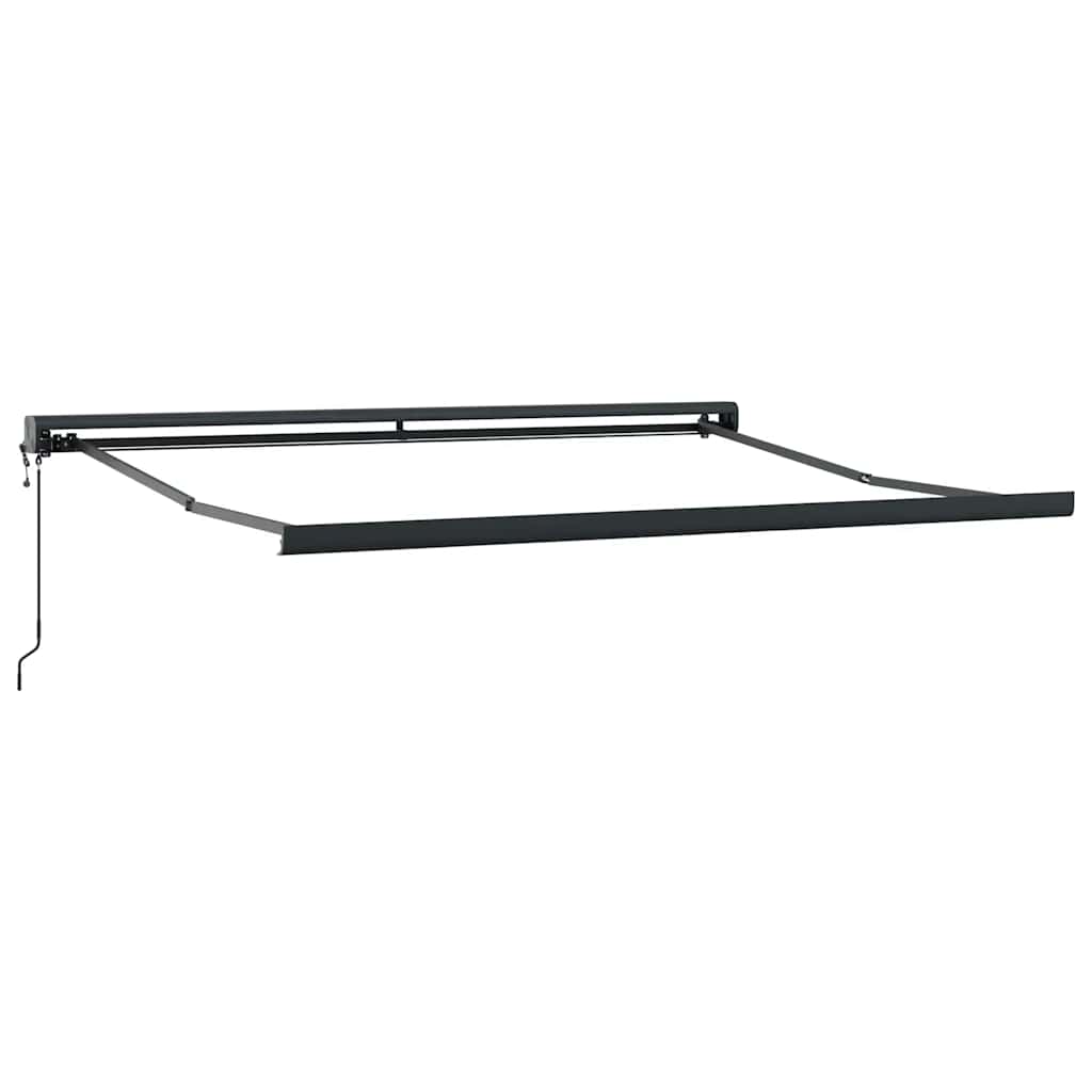 Markis Infällbar 3X2,5 M Tyg&amp;Aluminium