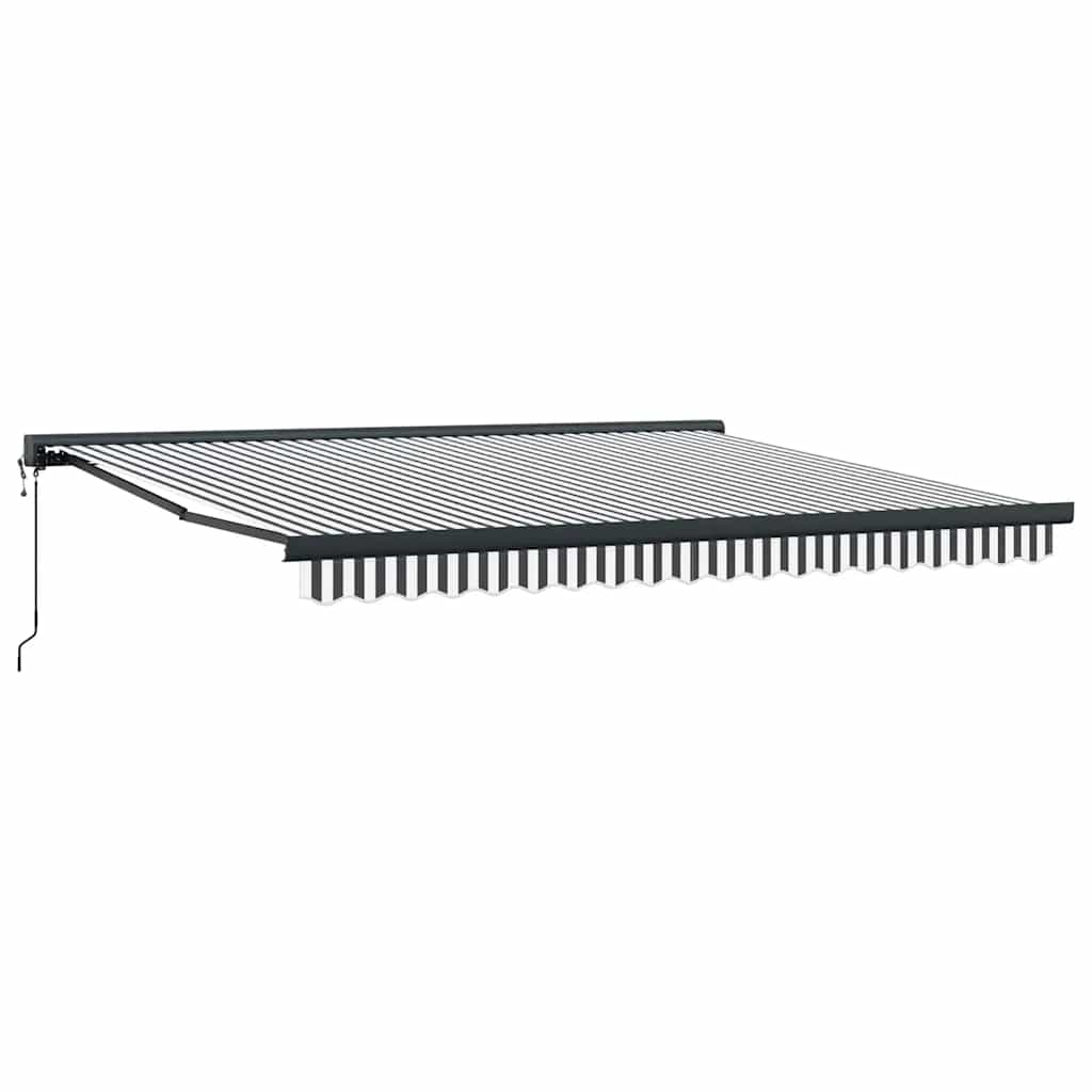 Markis Infällbar 4X3 M Tyg&Aluminium