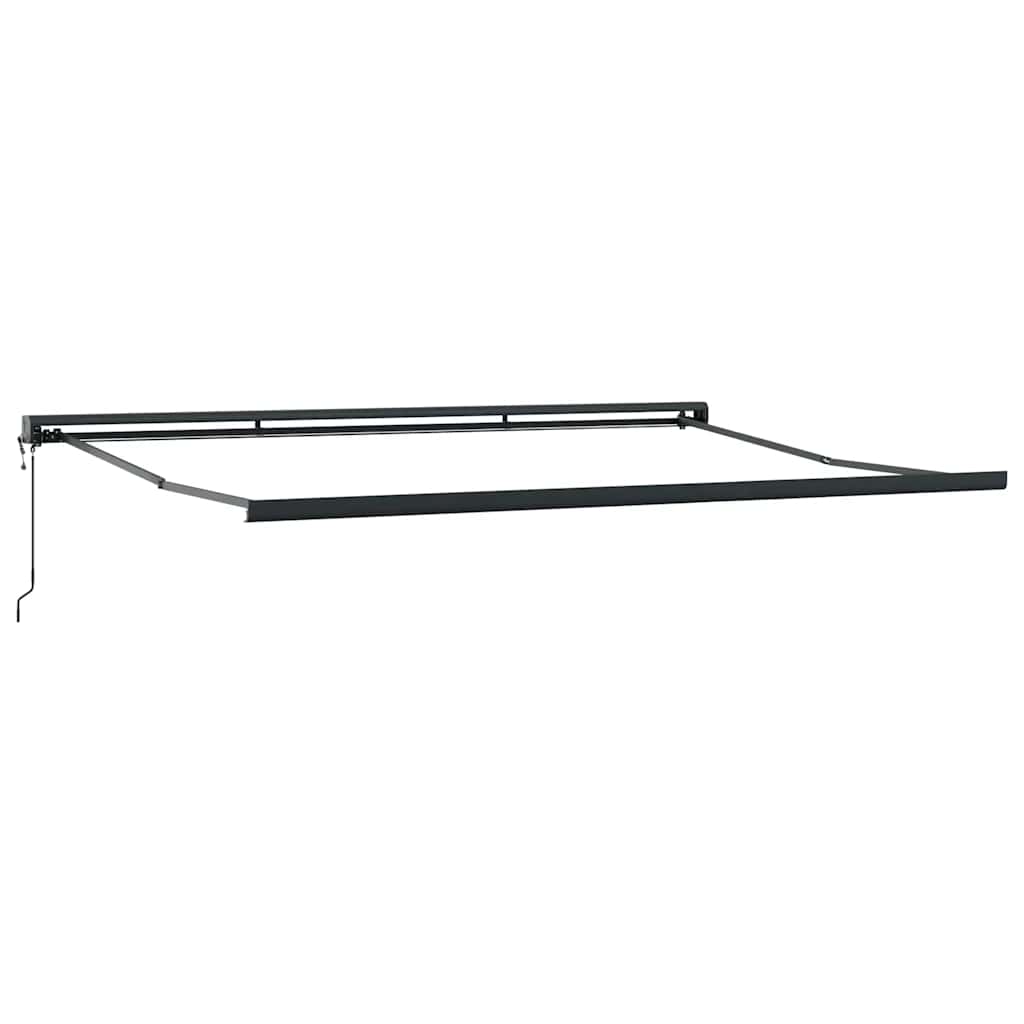 Markis Infällbar 4X3 M Tyg&amp;Aluminium