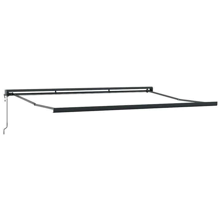 Markis Infällbar 4X3 M Tyg&amp;Aluminium