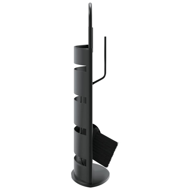 5-Delat Verktygsset För Eldstad 23X15X66 Cm Stål