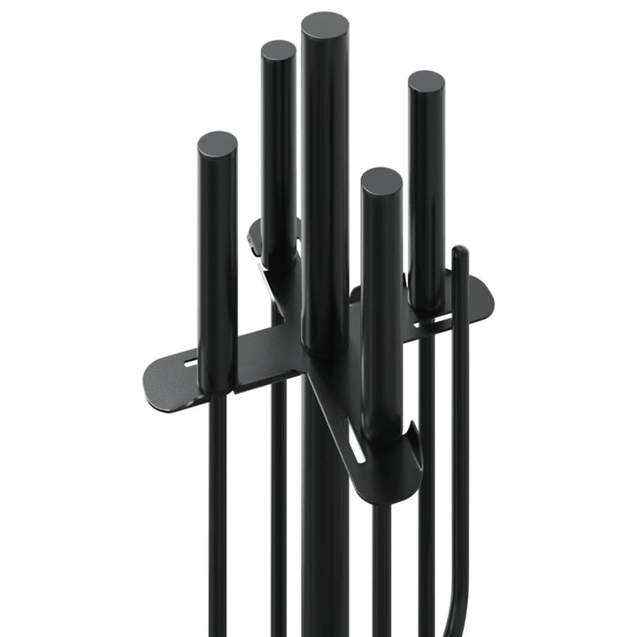 5-Delat Verktygsset För Eldstad 18X66 Cm Stål