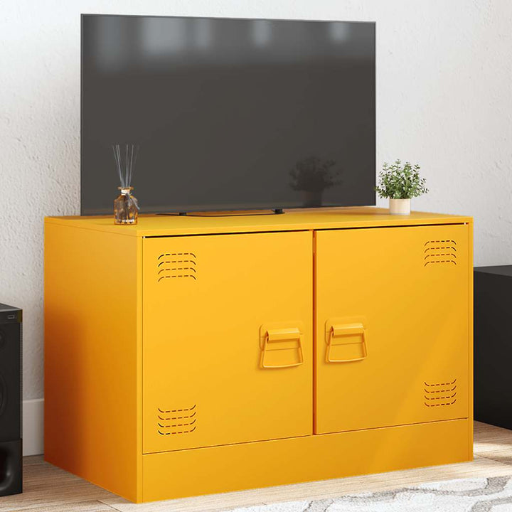 Tv-Skåp 2 St 67X39X44 Cm Stål