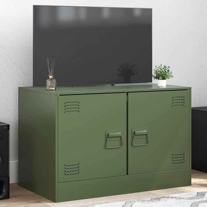 Tv-Skåp 2 St 67X39X44 Cm Stål