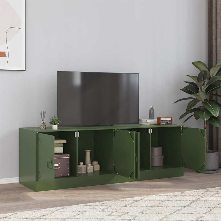 Tv-Skåp 2 St 67X39X44 Cm Stål