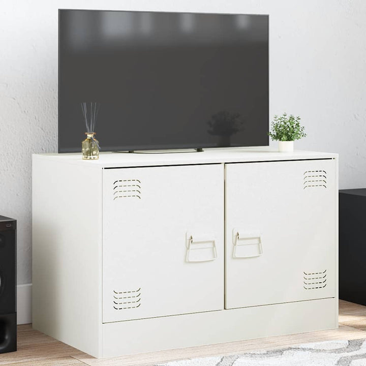 Tv-Skåp 2 St 67X39X44 Cm Stål
