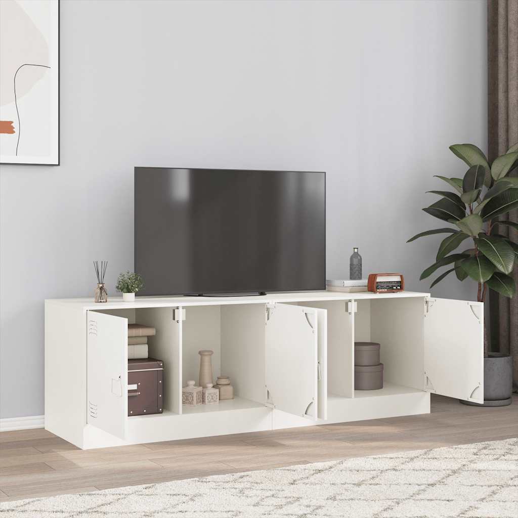 Tv-Skåp 2 St 67X39X44 Cm Stål