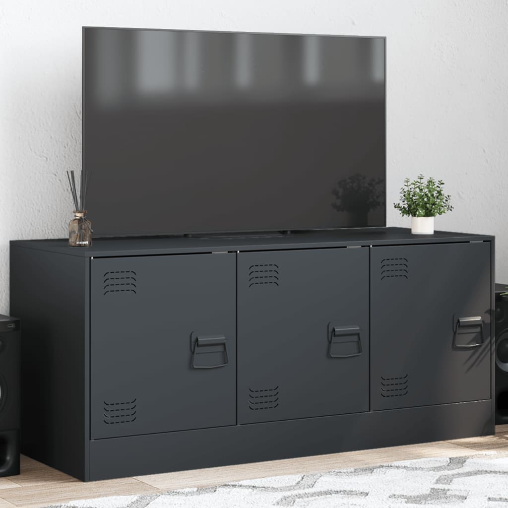 Tv-Skåp 99X39X44 Cm Stål