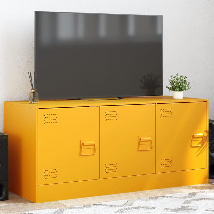 Tv-Skåp 99X39X44 Cm Stål