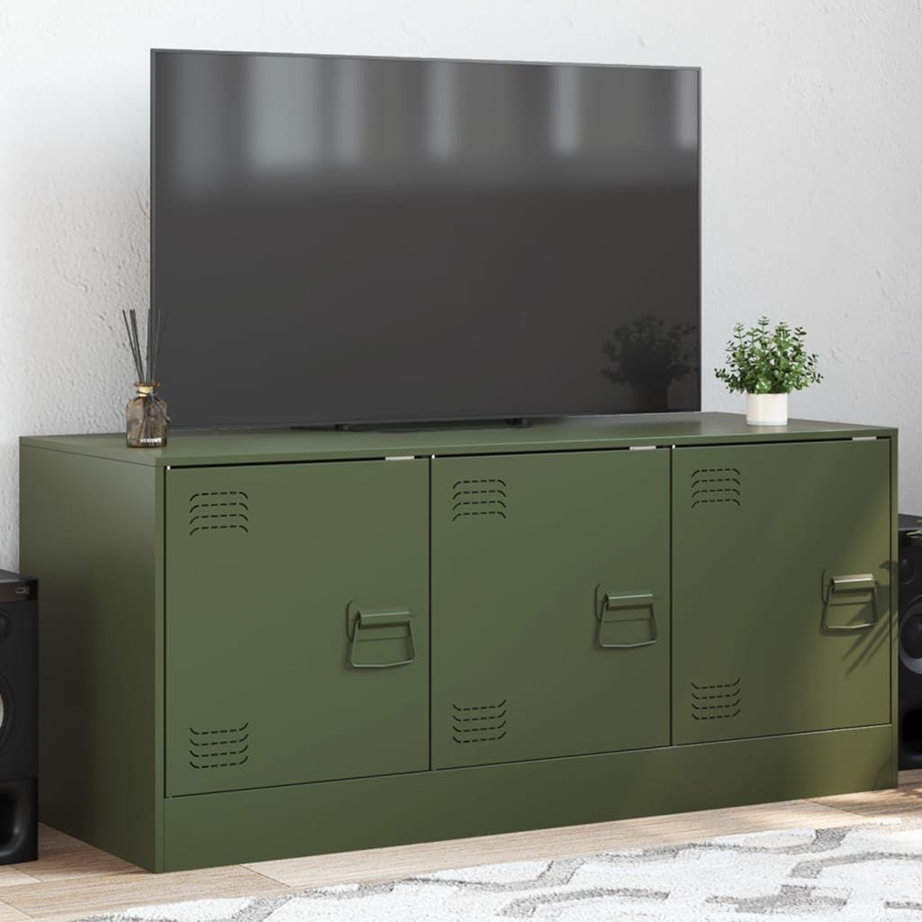 Tv-Skåp 99X39X44 Cm Stål