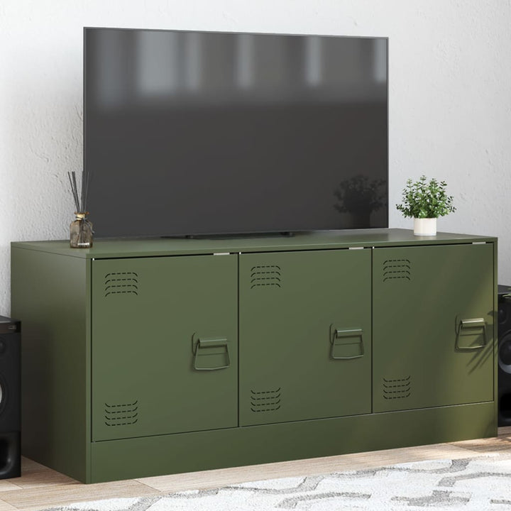 Tv-Skåp 99X39X44 Cm Stål