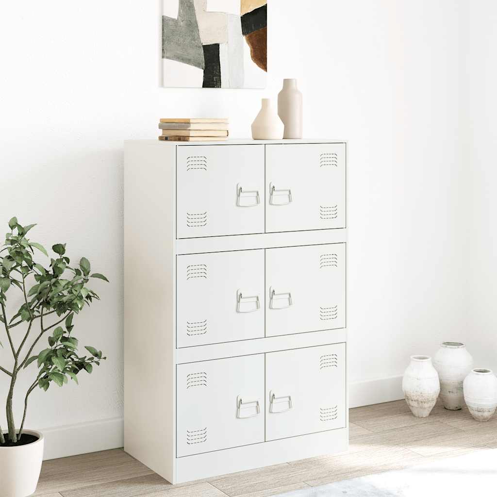 Skänk 67X39X107 Cm Stål