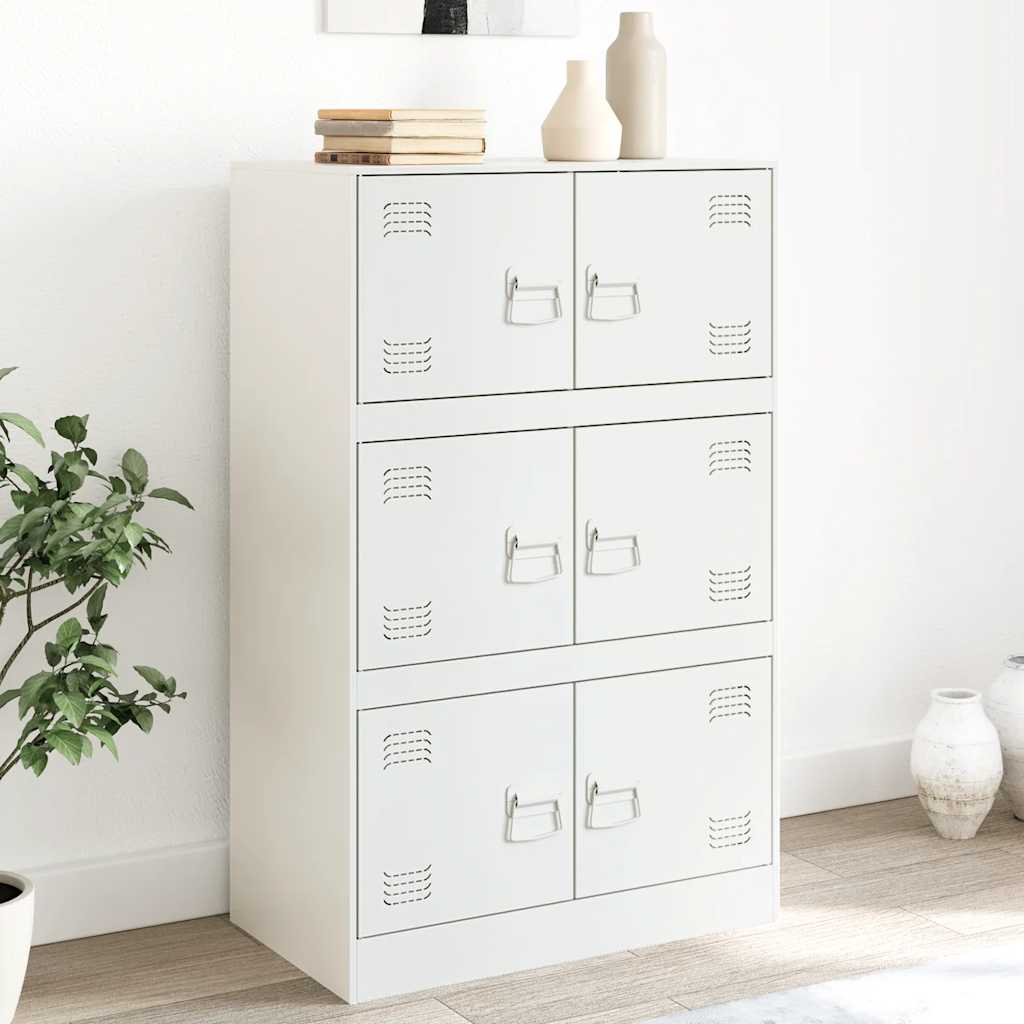 Skänk 67X39X107 Cm Stål