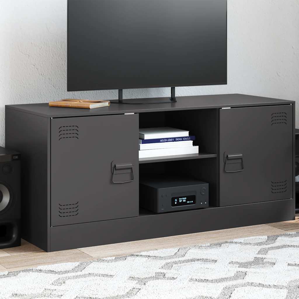 Tv-Skåp 99X39X44 Cm Stål