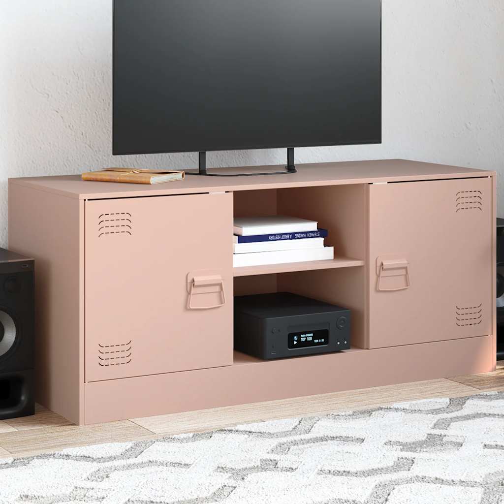 Tv-Skåp 99X39X44 Cm Stål