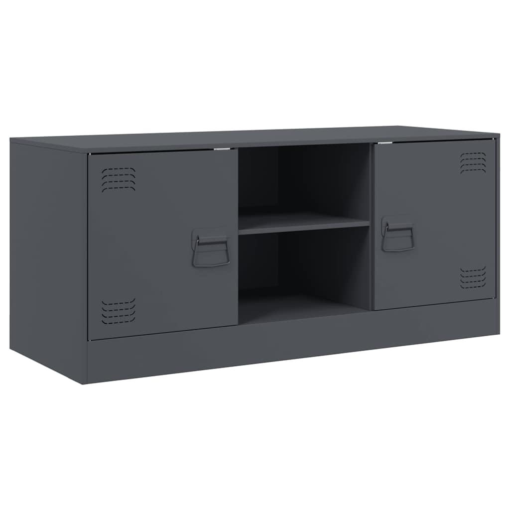 Tv-Skåp 99X39X44 Cm Stål