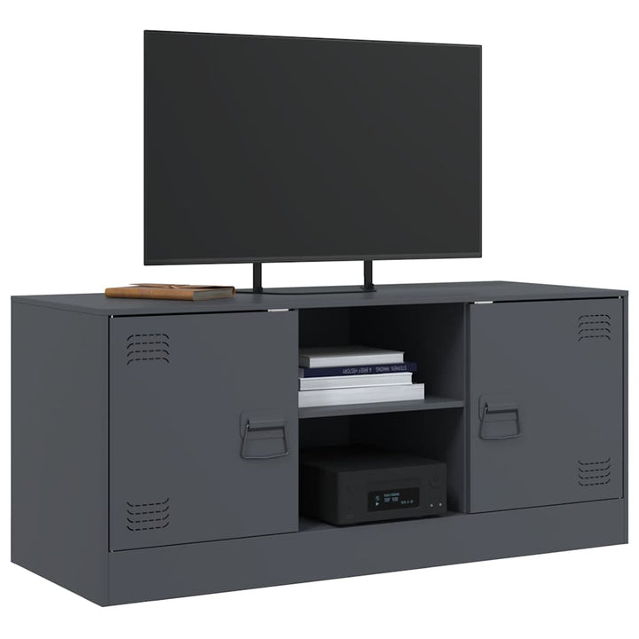 Tv-Skåp 99X39X44 Cm Stål