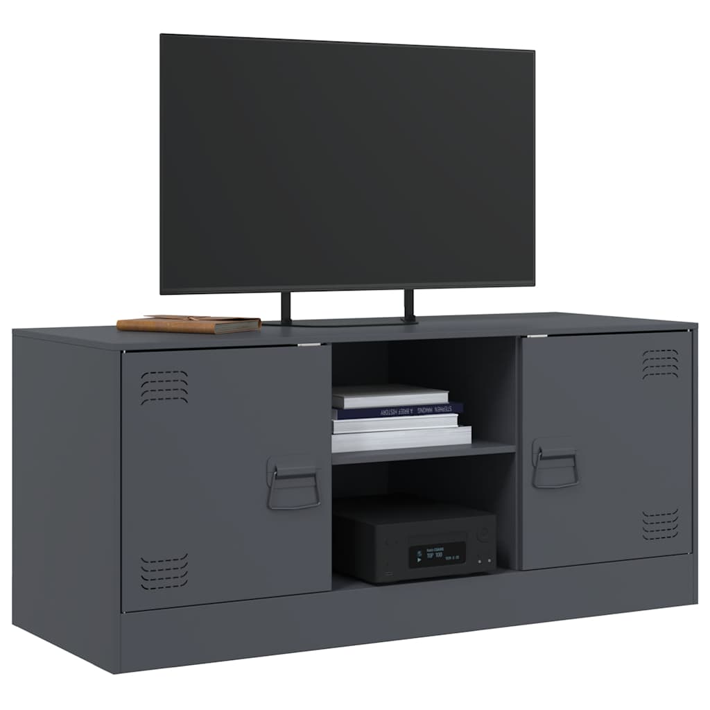 Tv-Skåp 99X39X44 Cm Stål