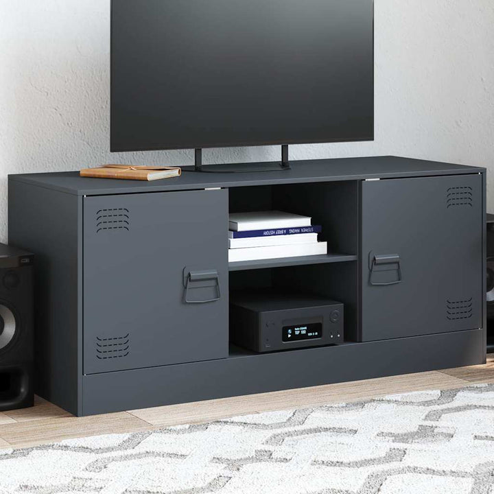 Tv-Skåp 99X39X44 Cm Stål
