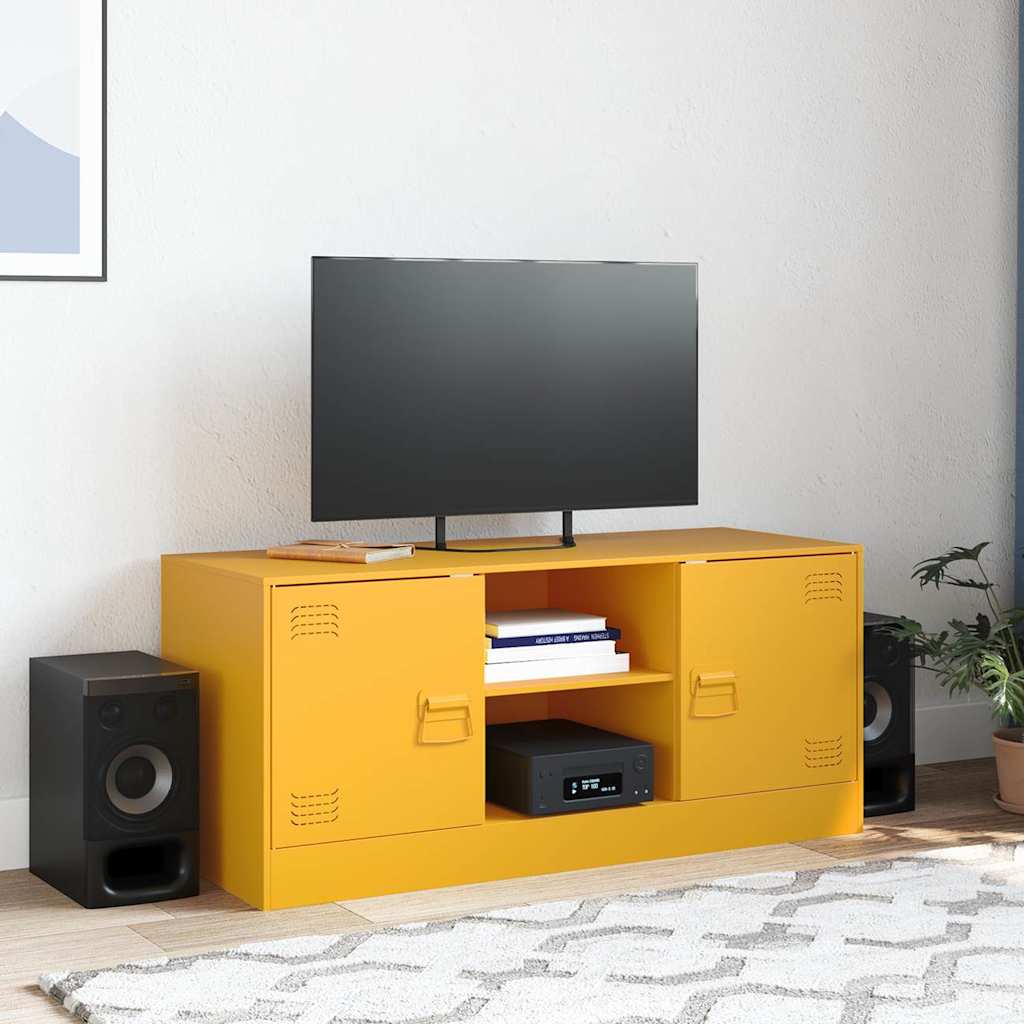 Tv-Skåp 99X39X44 Cm Stål