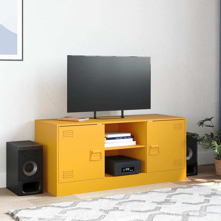 Tv-Skåp 99X39X44 Cm Stål