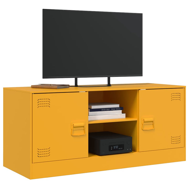 Tv-Skåp 99X39X44 Cm Stål