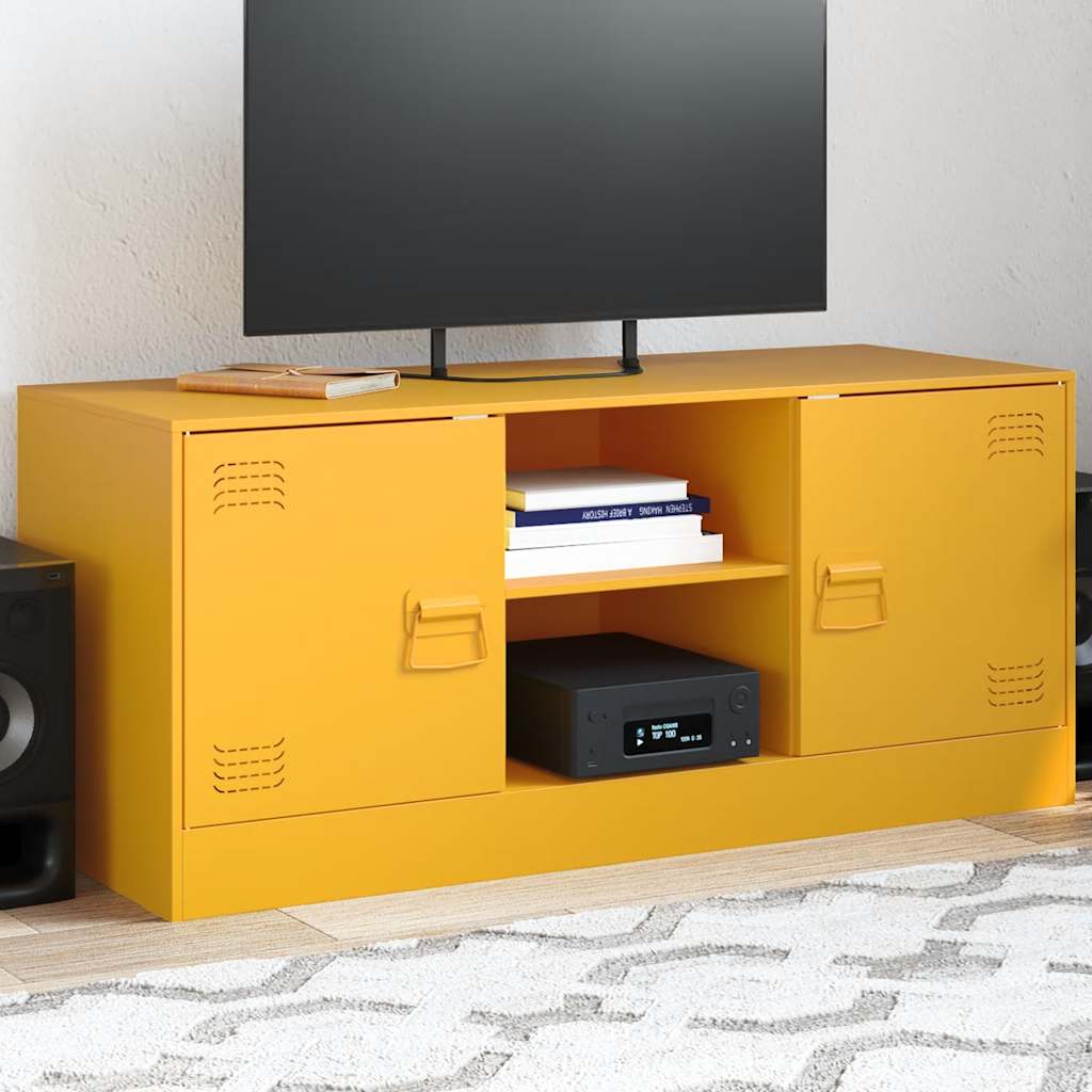 Tv-Skåp 99X39X44 Cm Stål