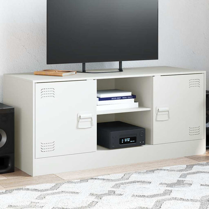 Tv-Skåp 99X39X44 Cm Stål