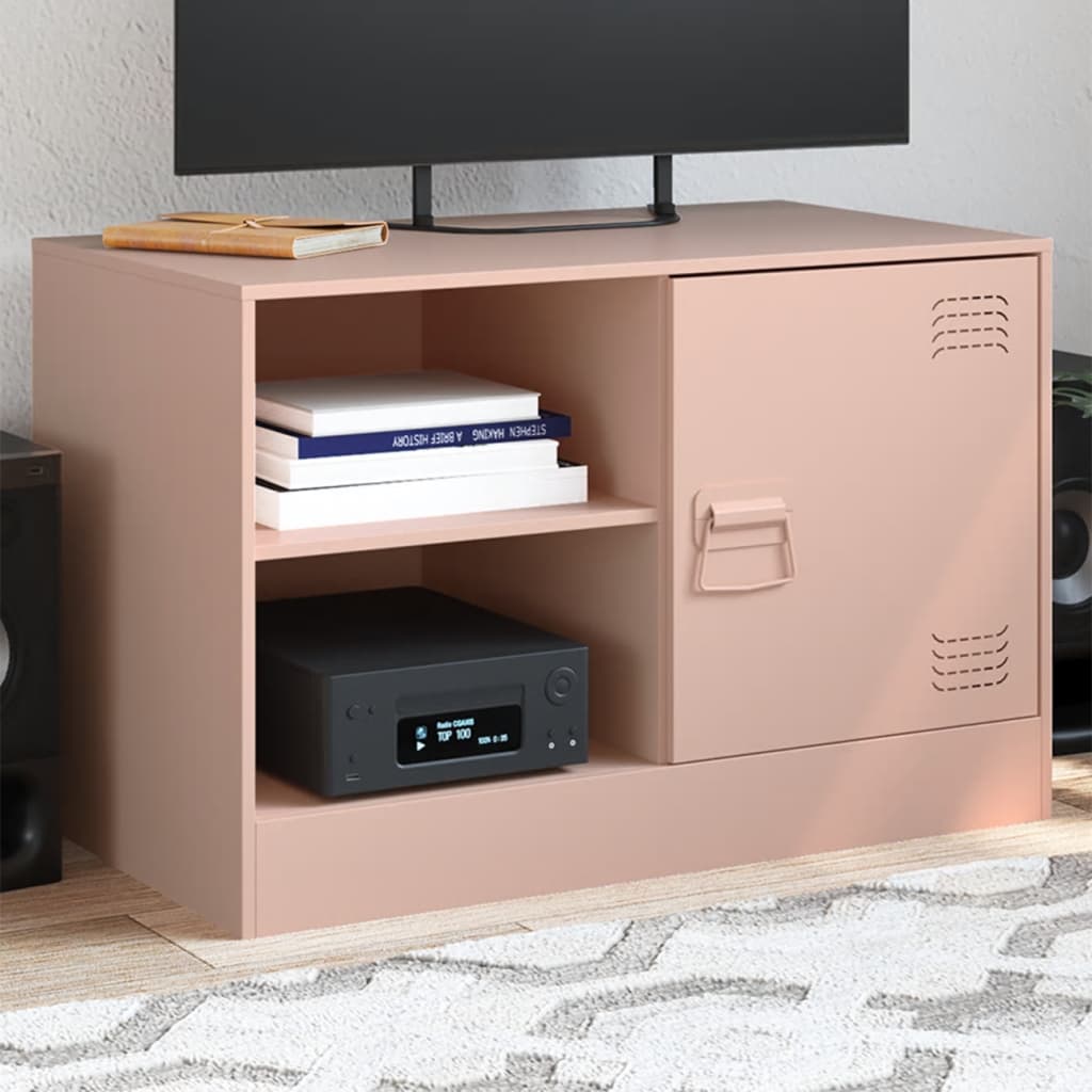 Tv-Skåp 67X39X44 Cm Stål