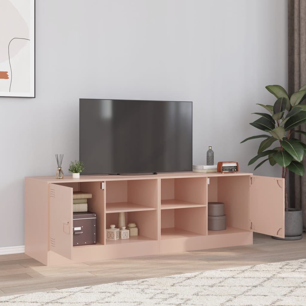 Tv-Skåp 67X39X44 Cm Stål
