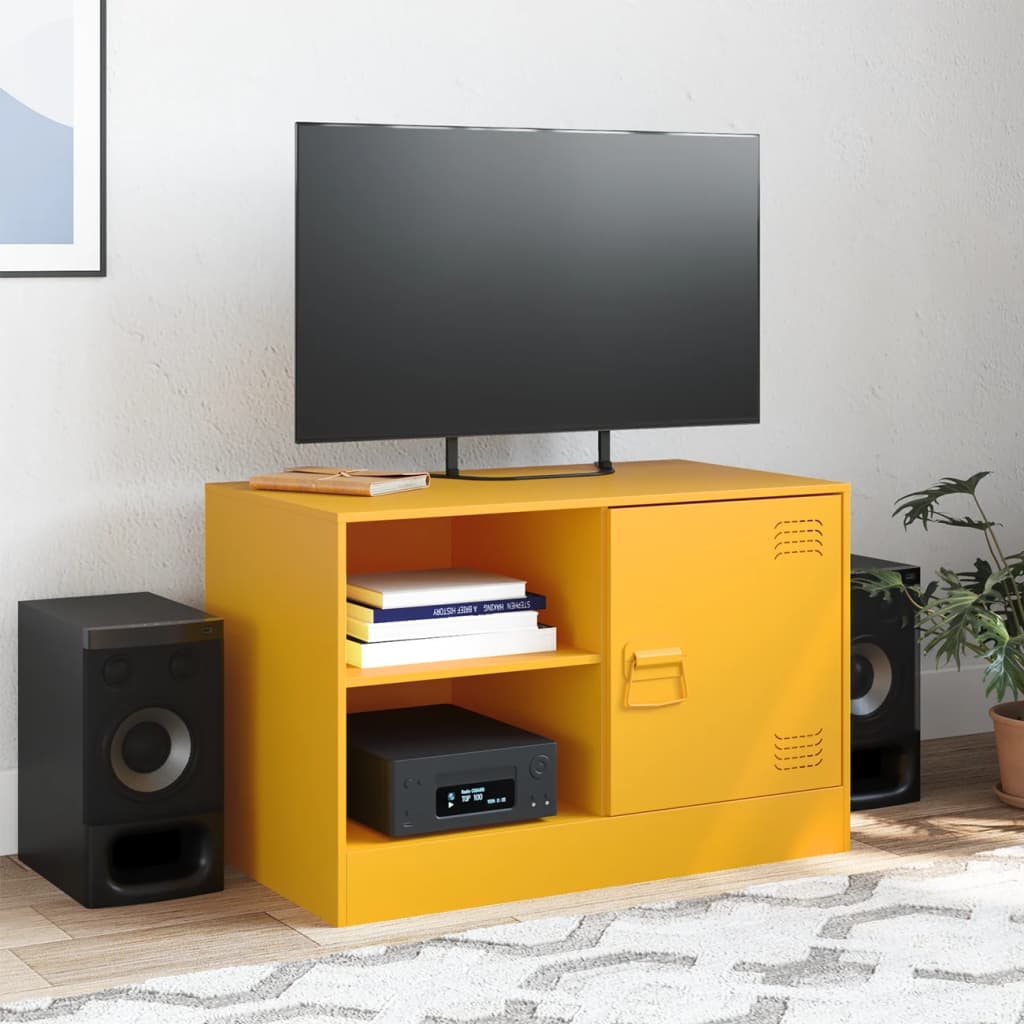 Tv-Skåp 67X39X44 Cm Stål