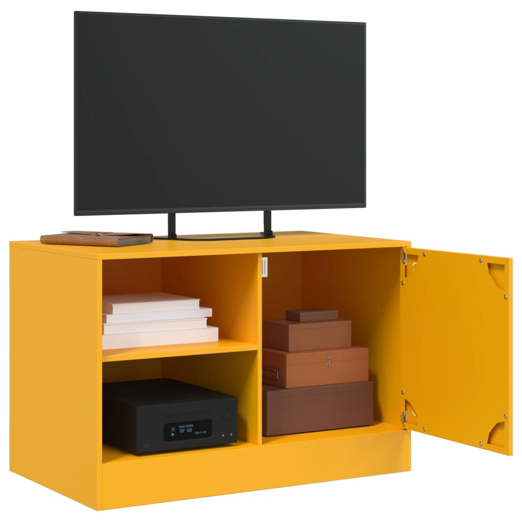 Tv-Skåp 67X39X44 Cm Stål