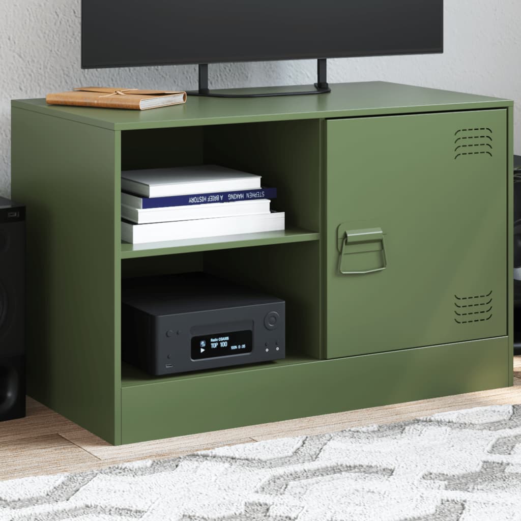 Tv-Skåp 67X39X44 Cm Stål