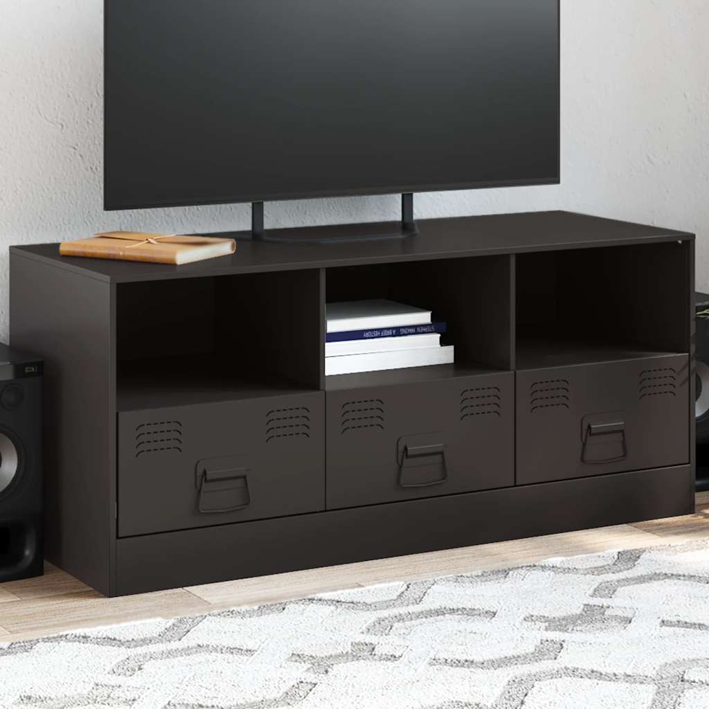 Tv-Skåp 99X39X44 Cm Stål