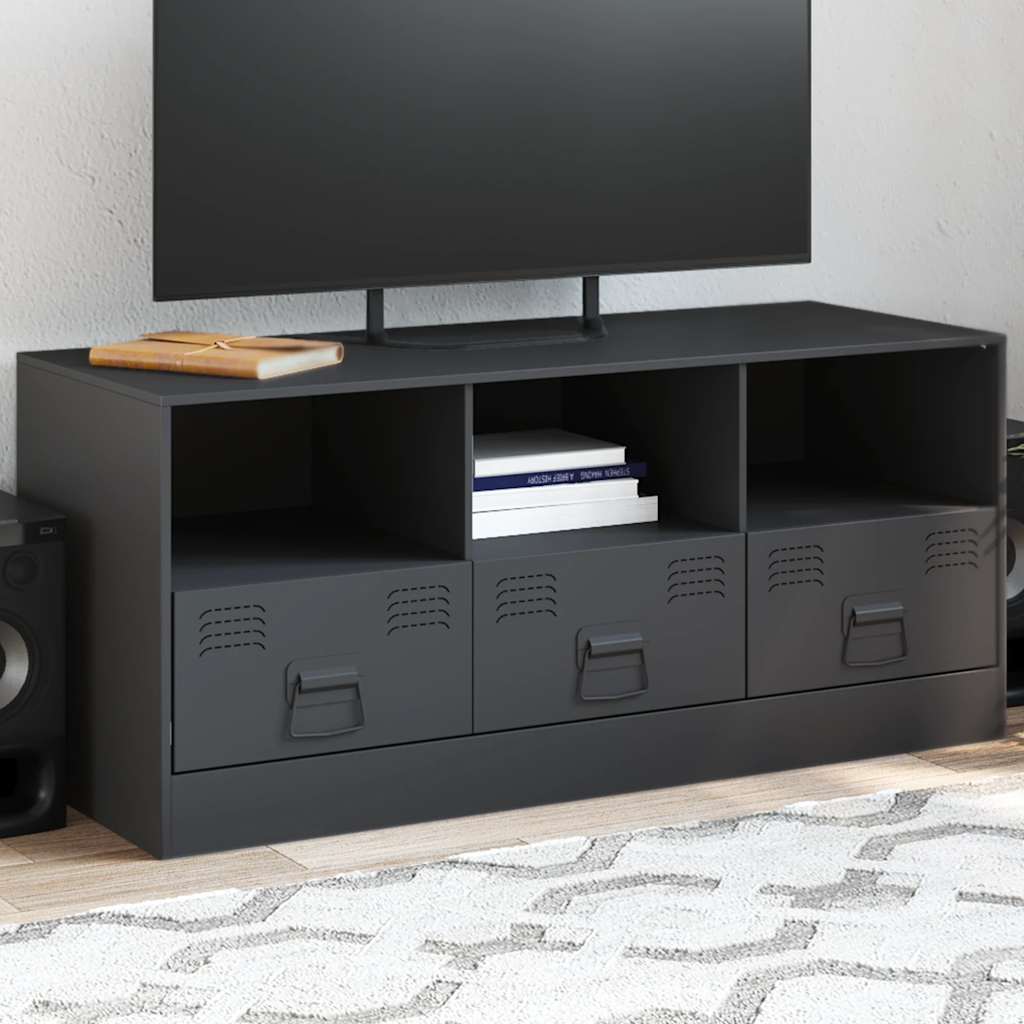 Tv-Skåp 99X39X44 Cm Stål