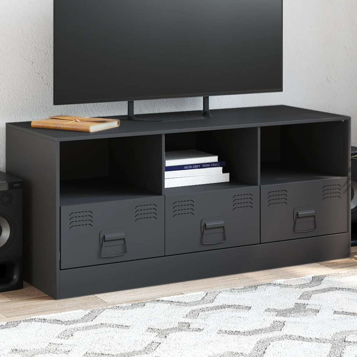 Tv-Skåp 99X39X44 Cm Stål