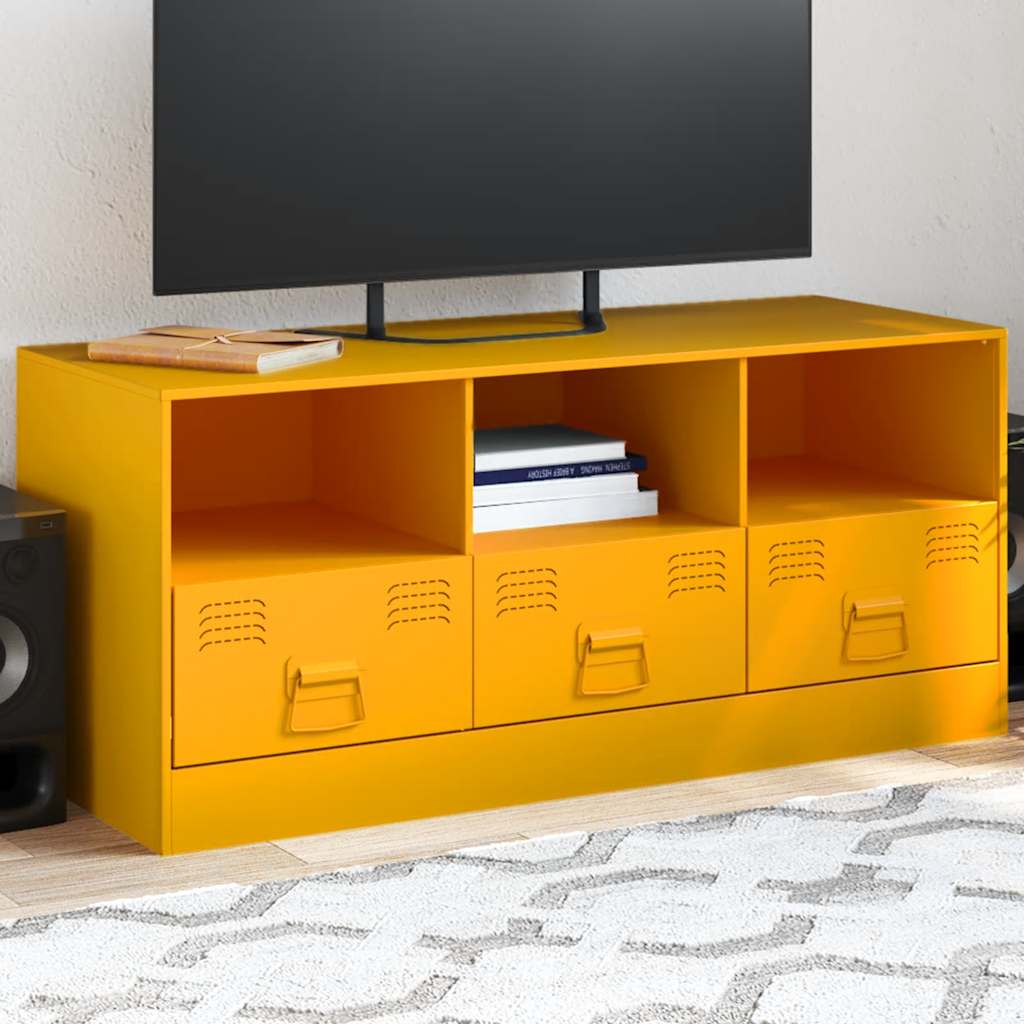 Tv-Skåp 99X39X44 Cm Stål
