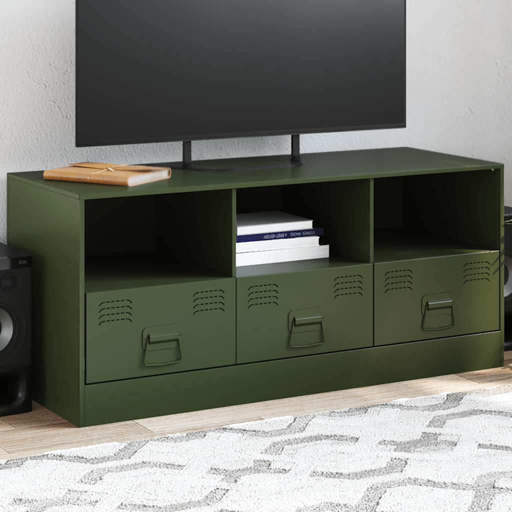 Tv-Skåp 99X39X44 Cm Stål