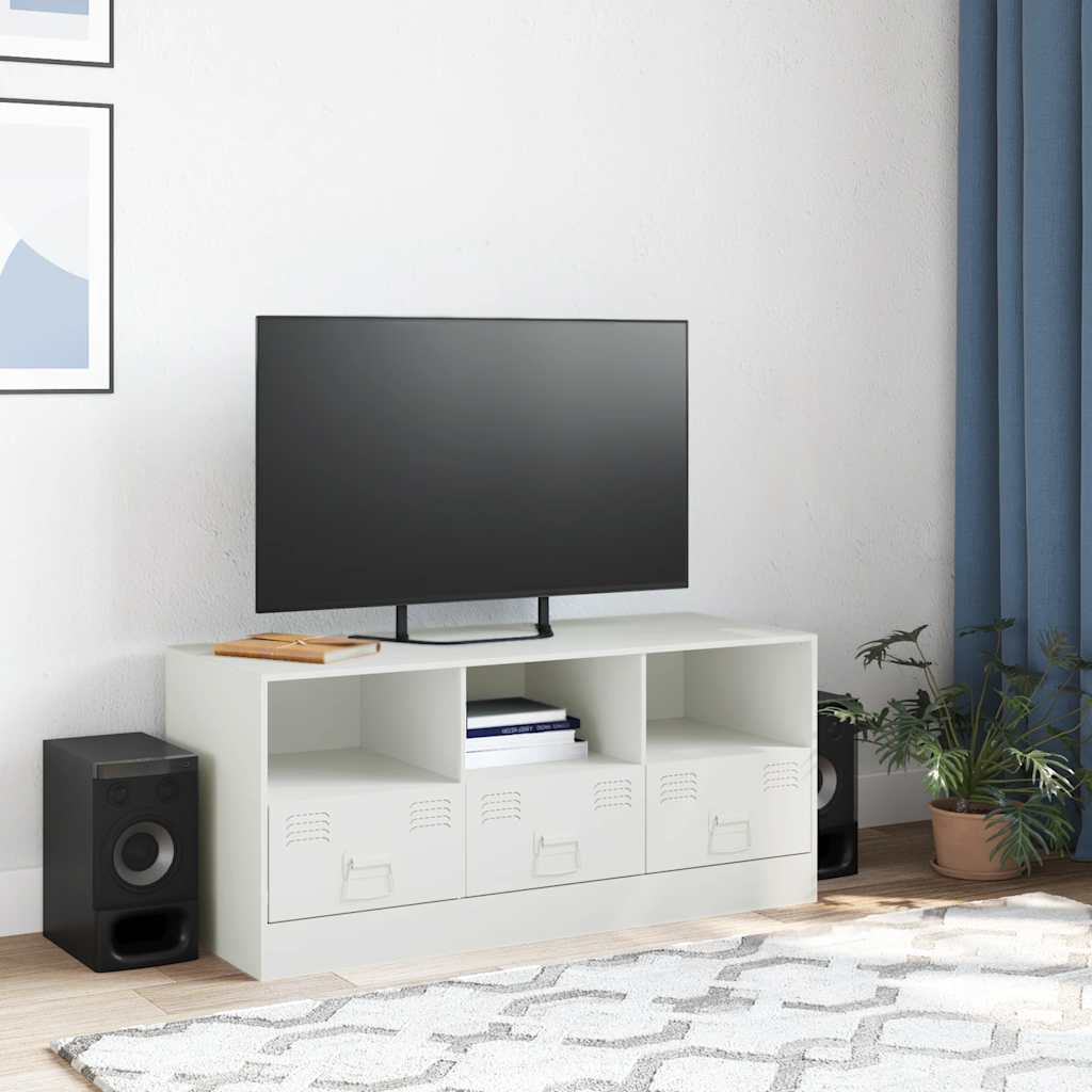 Tv-Skåp 99X39X44 Cm Stål