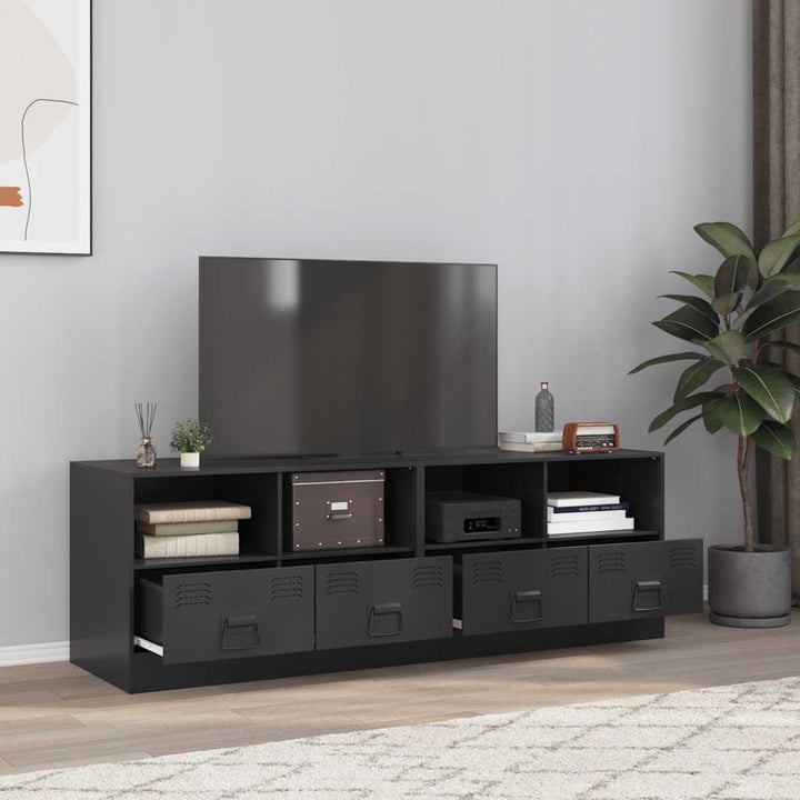 Tv-Skåp 2 St 67X39X44 Cm Stål