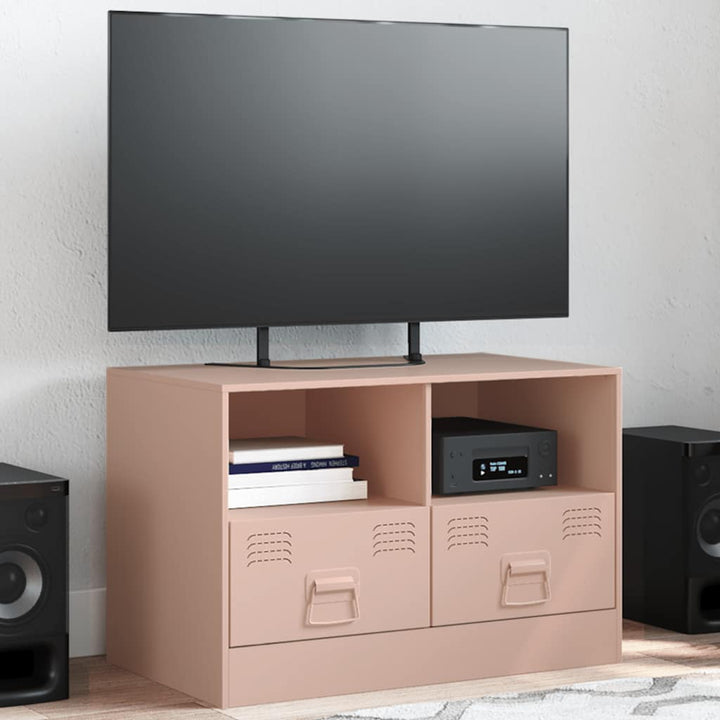 Tv-Skåp 2 St 67X39X44 Cm Stål