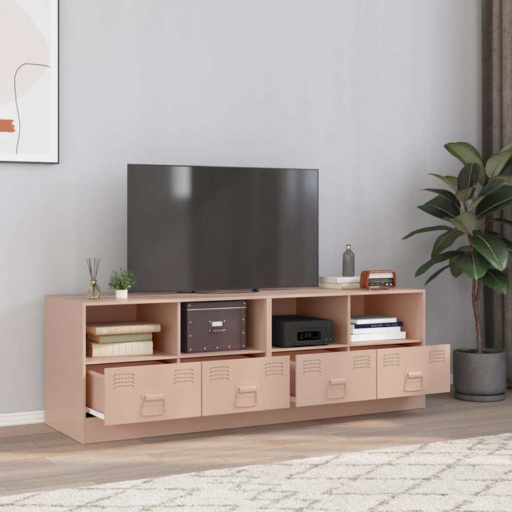 Tv-Skåp 2 St 67X39X44 Cm Stål